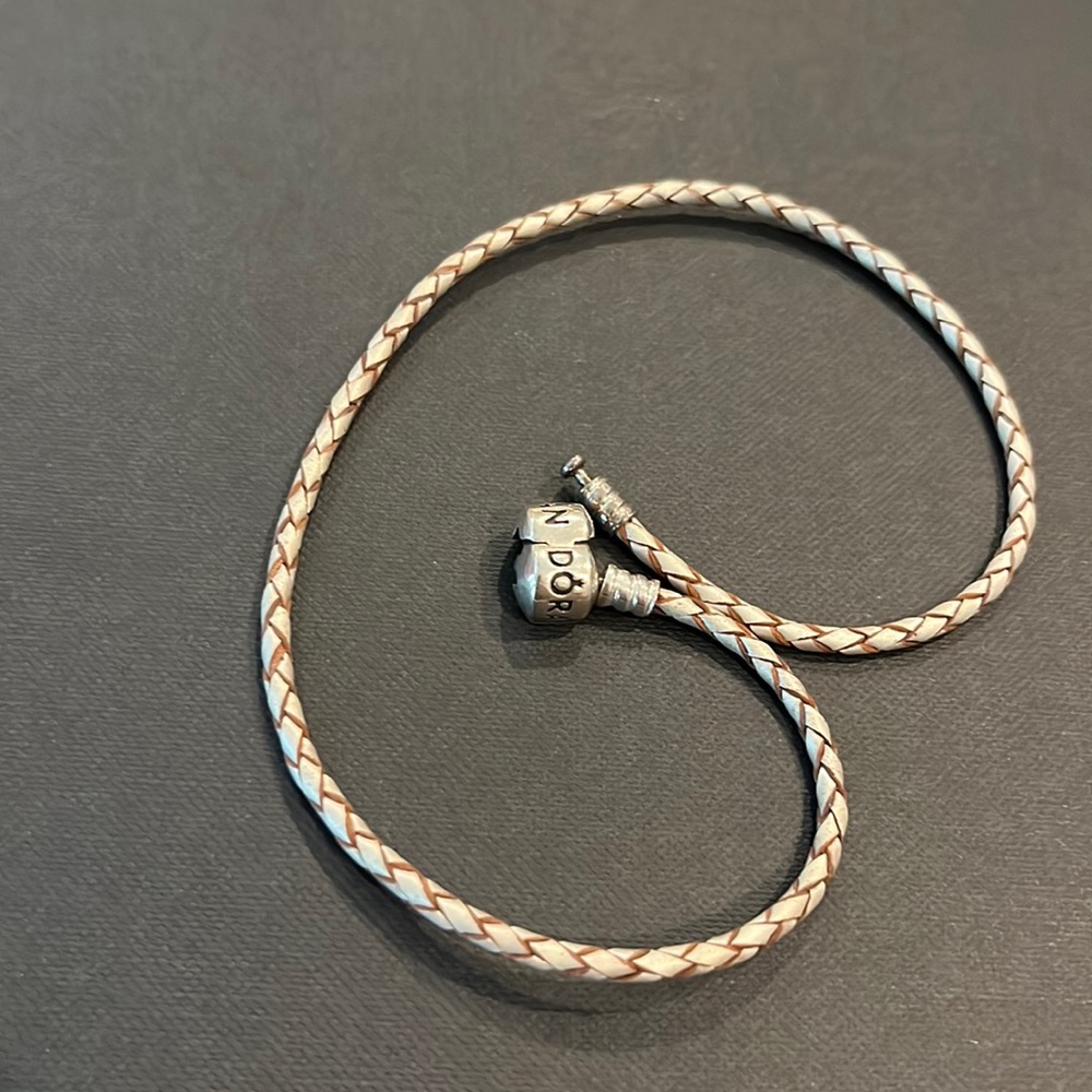 Pandora leather bracelet